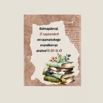 Lahtiolekuajad kolmapäeval, 17. septembril