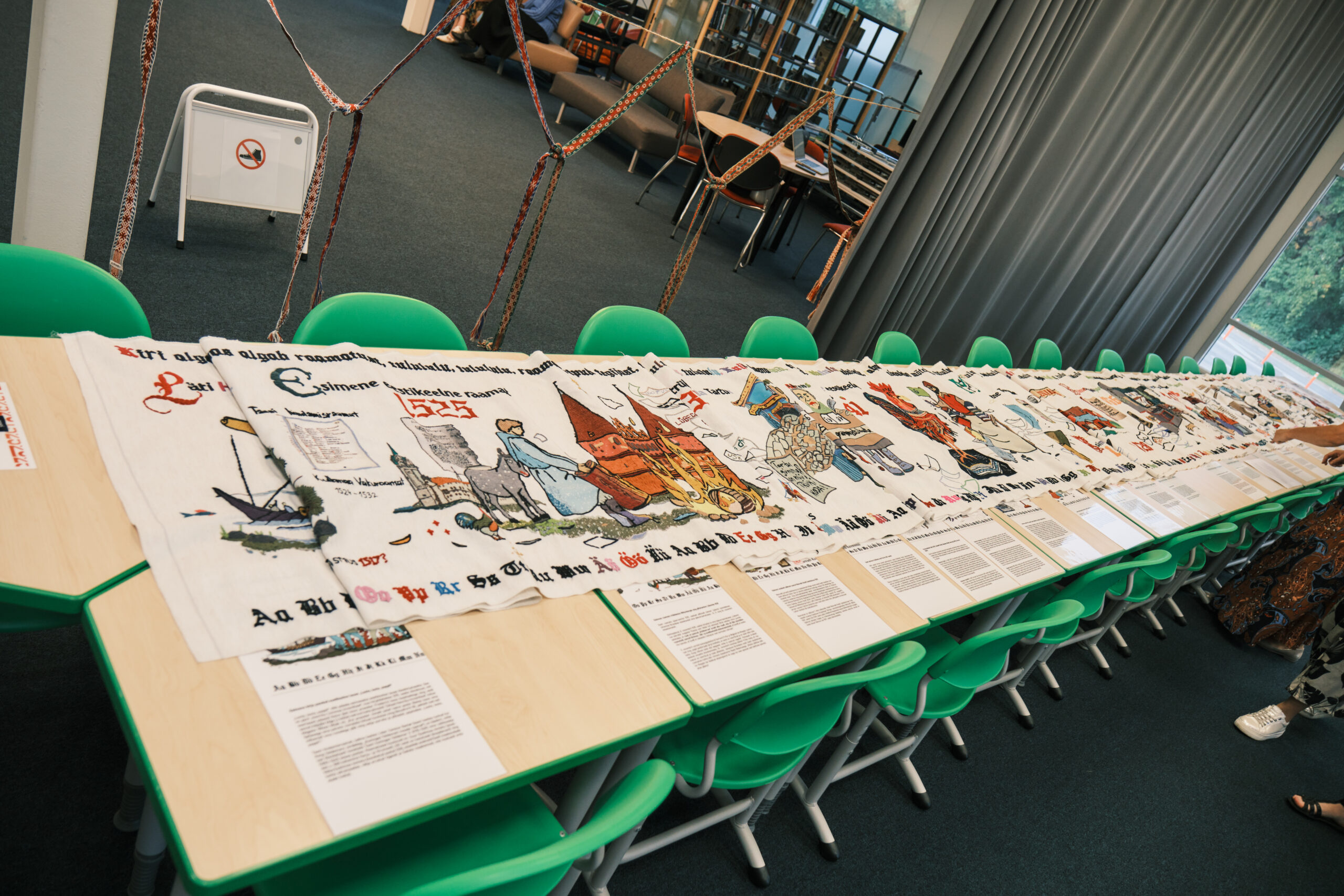 Raamatuaasta piltvaiba tikkimise avamissündmus 03.09.2025