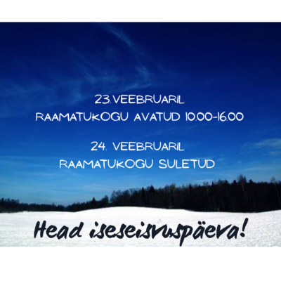 Lahtiolekuajad pühade ajal