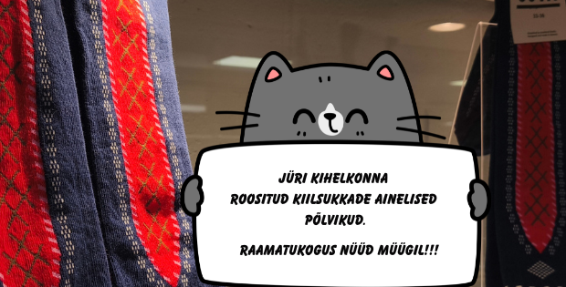 Raamatukogus on nüüd müügil Jüri kihelkonna roositud kiilsukkade ainelised põlvikud