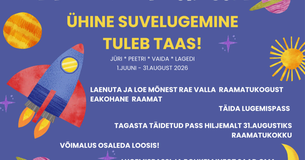 Suvelugemine on taas startinud!